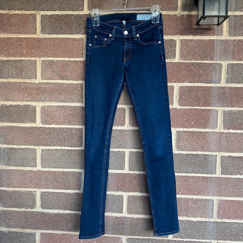Rag & Bone mid rise skinny jeans